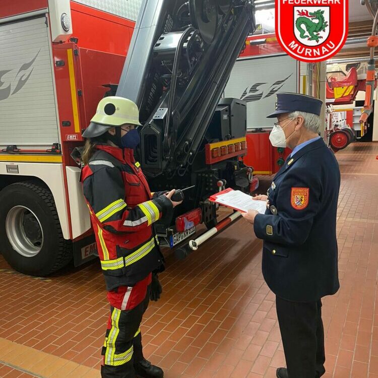 Erfolgreiche MTA Basis Abnahme Freiwillige Feuerwehr Murnau