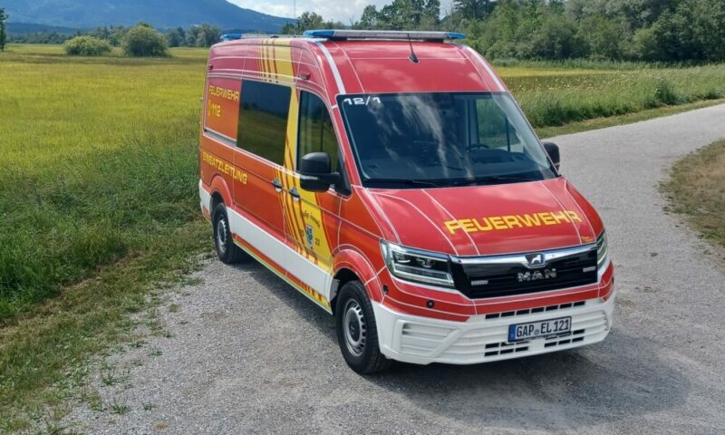 Vorwarnanhänger Freiwillige Feuerwehr Murnau